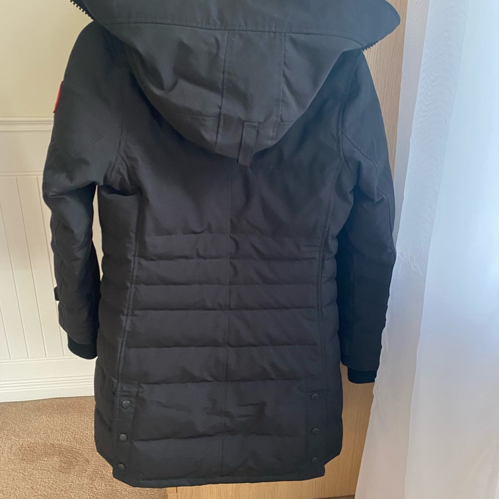 Canada Goose Dark Gray Hooded Jacket - Picture 2 of 3